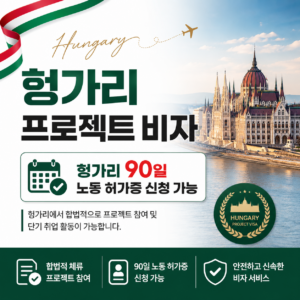 헝가리 90 일 정식 노동 허가서, 헝가리 프로젝트 비자